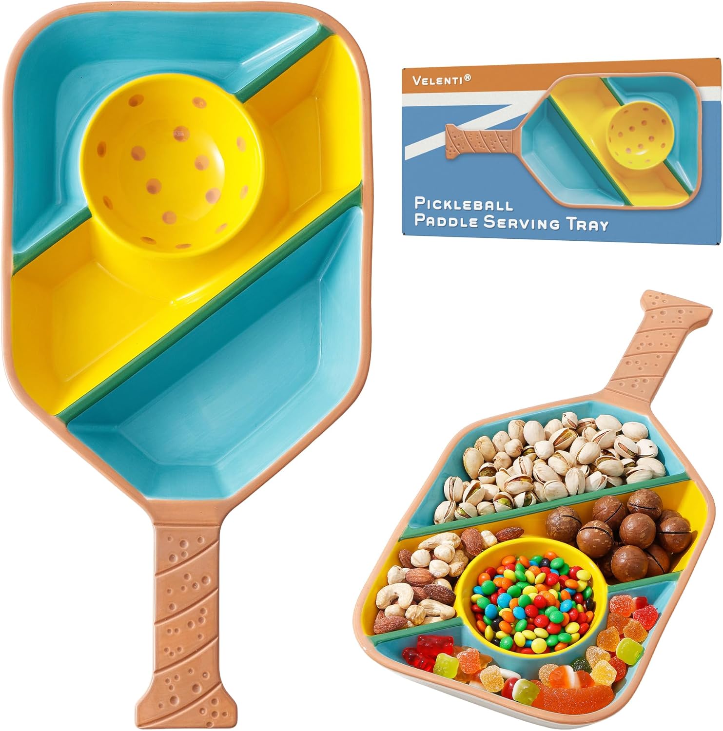 Pickleball themed gift platter