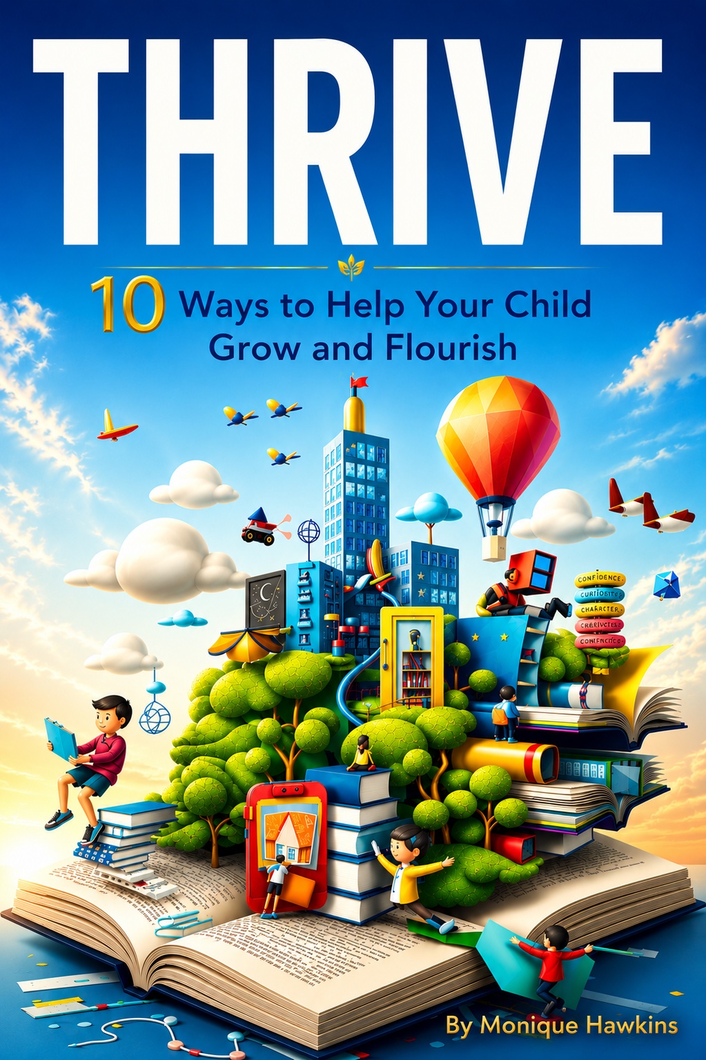 Thrive: 10 Ways to Help Your Child Grow and Flourish by Monique Hawkins
